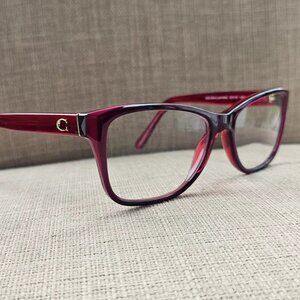 Coach Women Glasses BERRY LAMINATE HC6129 Eyeglasses 52[]16 140 Frame